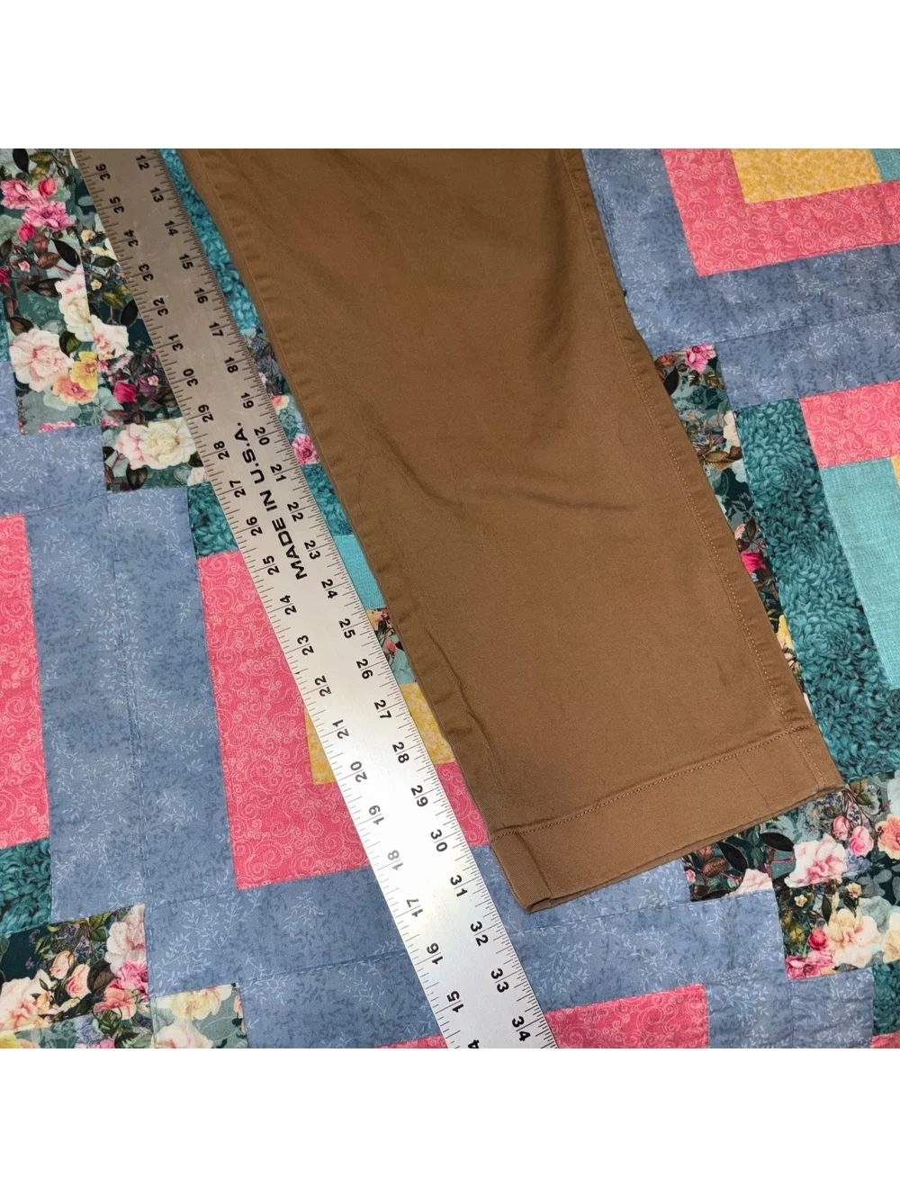 J.Crew Flex Straight Fit Men’s 36 x 32 Khaki Pants Casual Comfy Pants *read